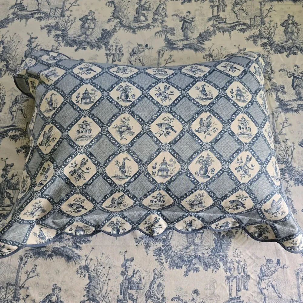 Jane Wilner FULL/QUEEN Duvet Cover Set 2 Shams 